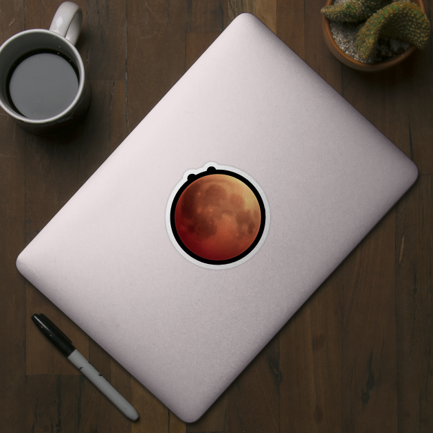 Total Lunar Eclipse Blood Moon – March 14, 2025 Eclipse by ArtistTee ⭐⭐⭐⭐⭐